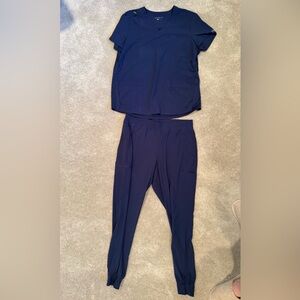Med Couture Navy Scrubs